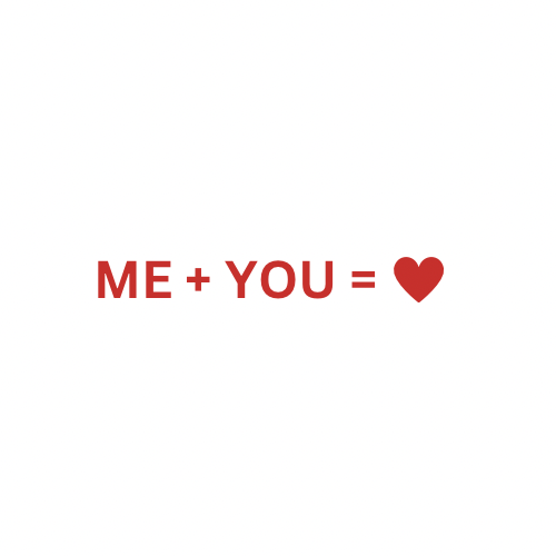 Me + You = ❤️ T-Shirt