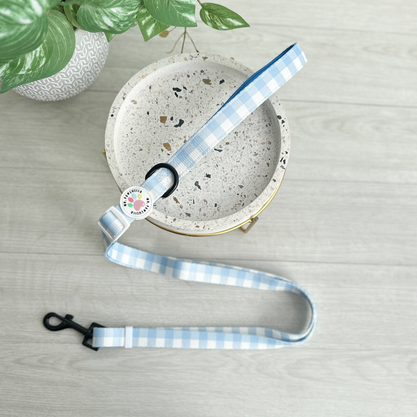 Blueberry picnic - Adjustable fabric lead