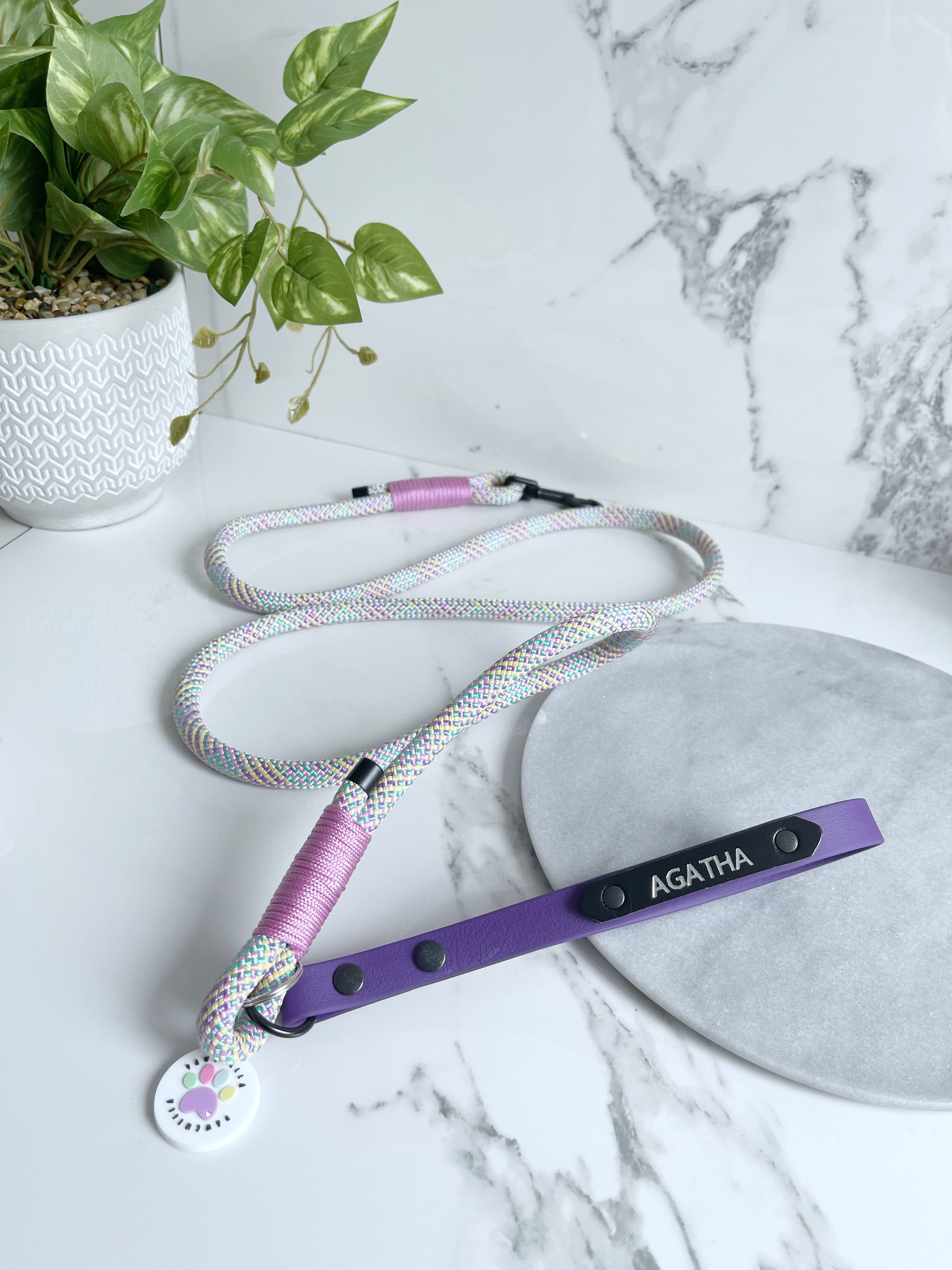 Foil Name Tag (Leather) (5969562009769)