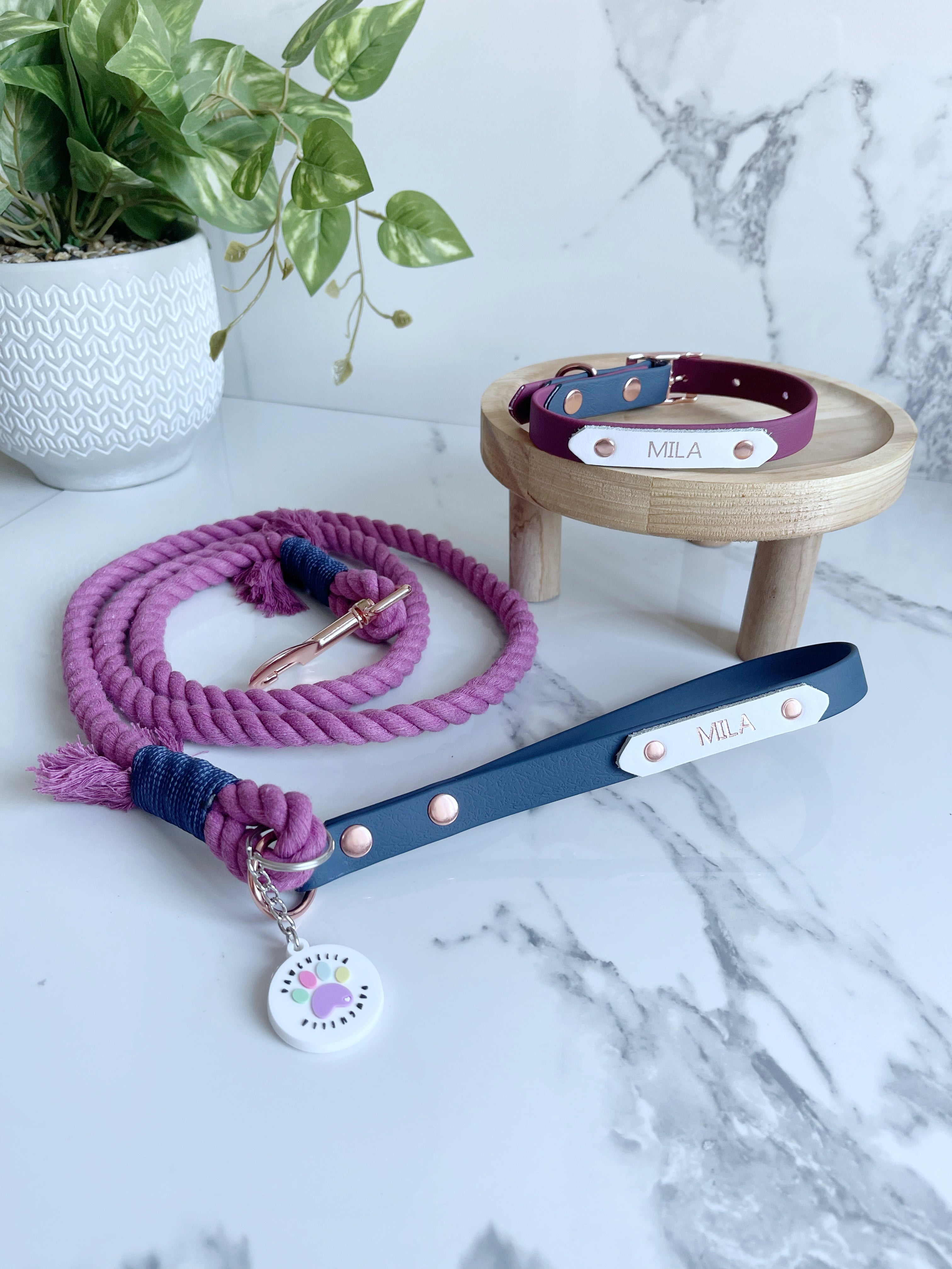 Foil Name Tag (Leather) (5969562009769)