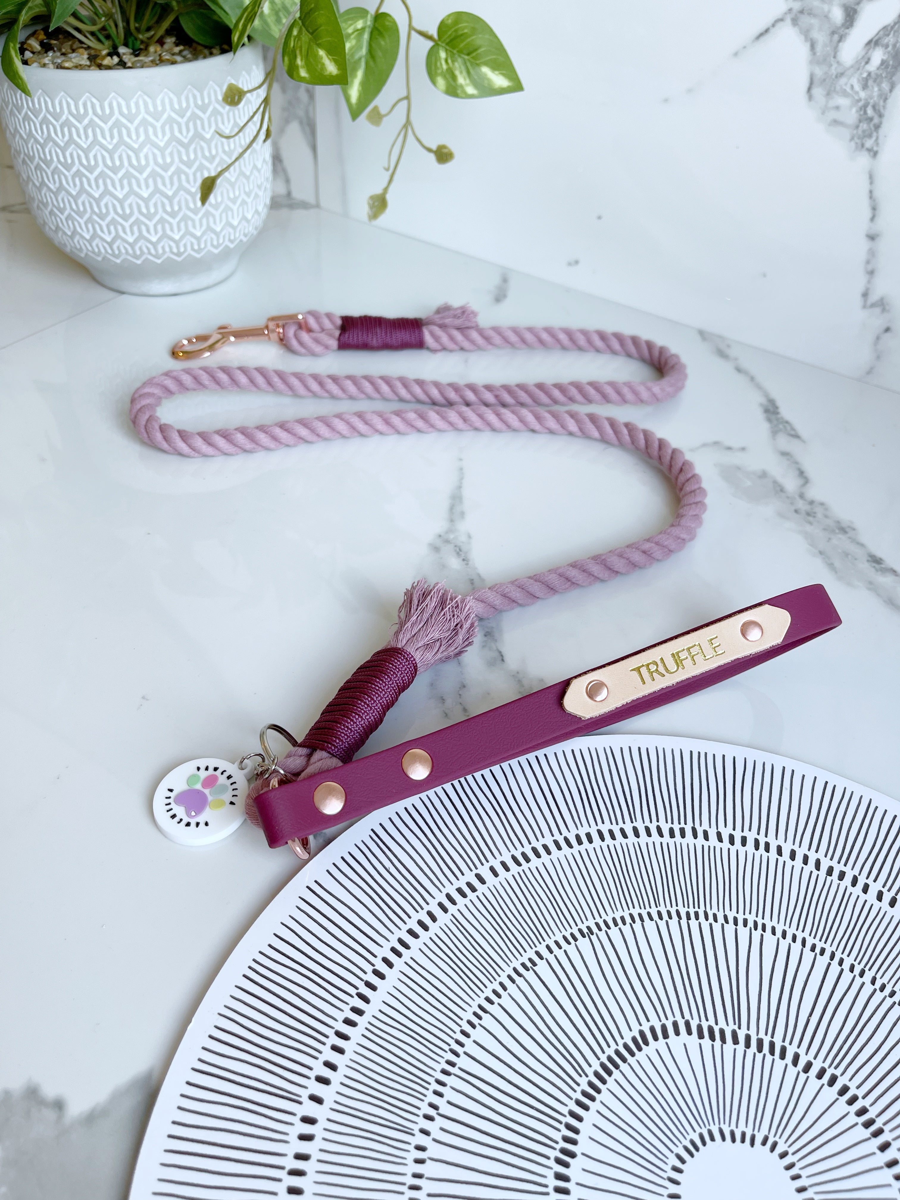 Foil Name Tag (Leather) (5969562009769)