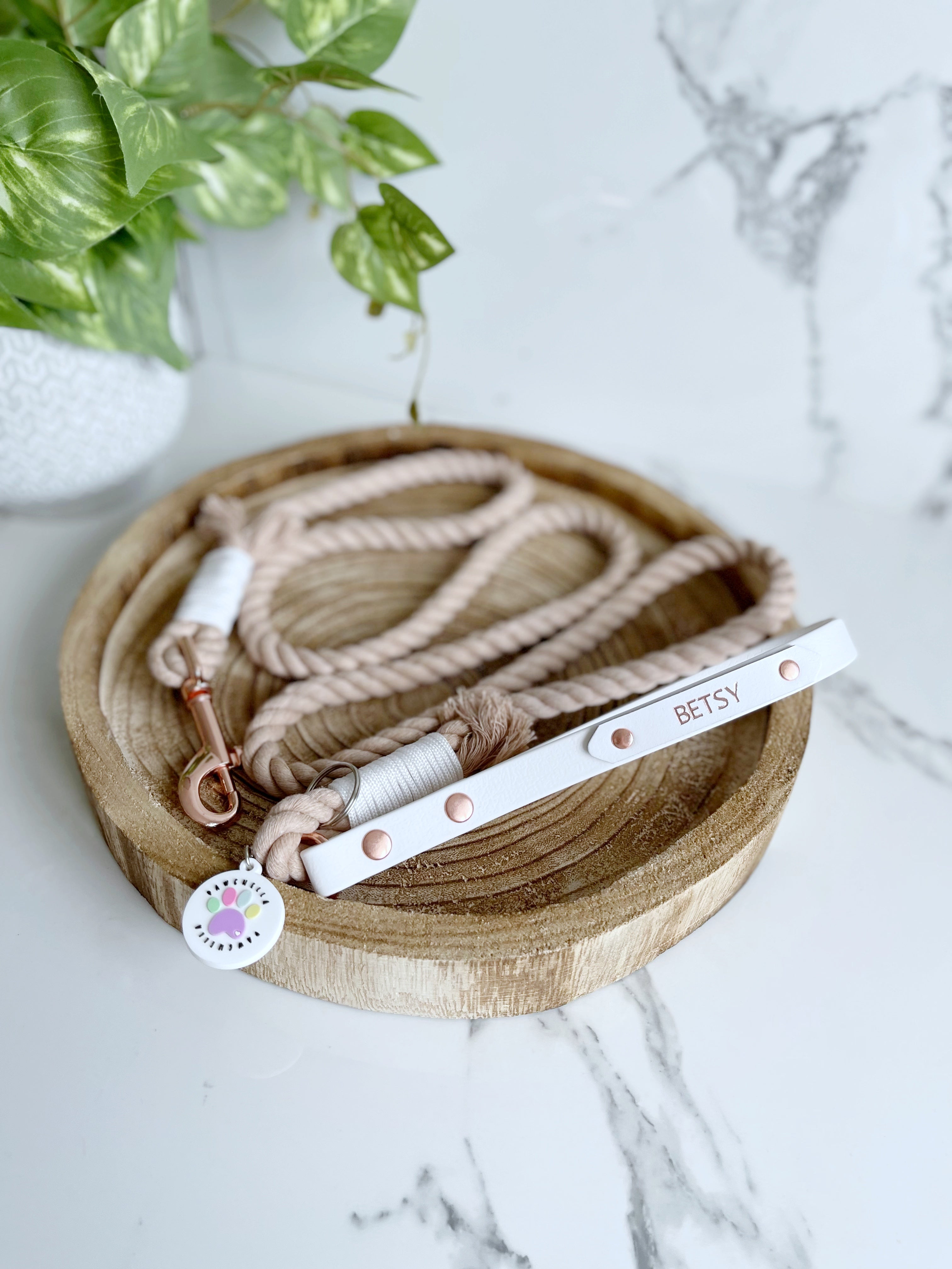 Foil Name Tag (Leather) (5969562009769)