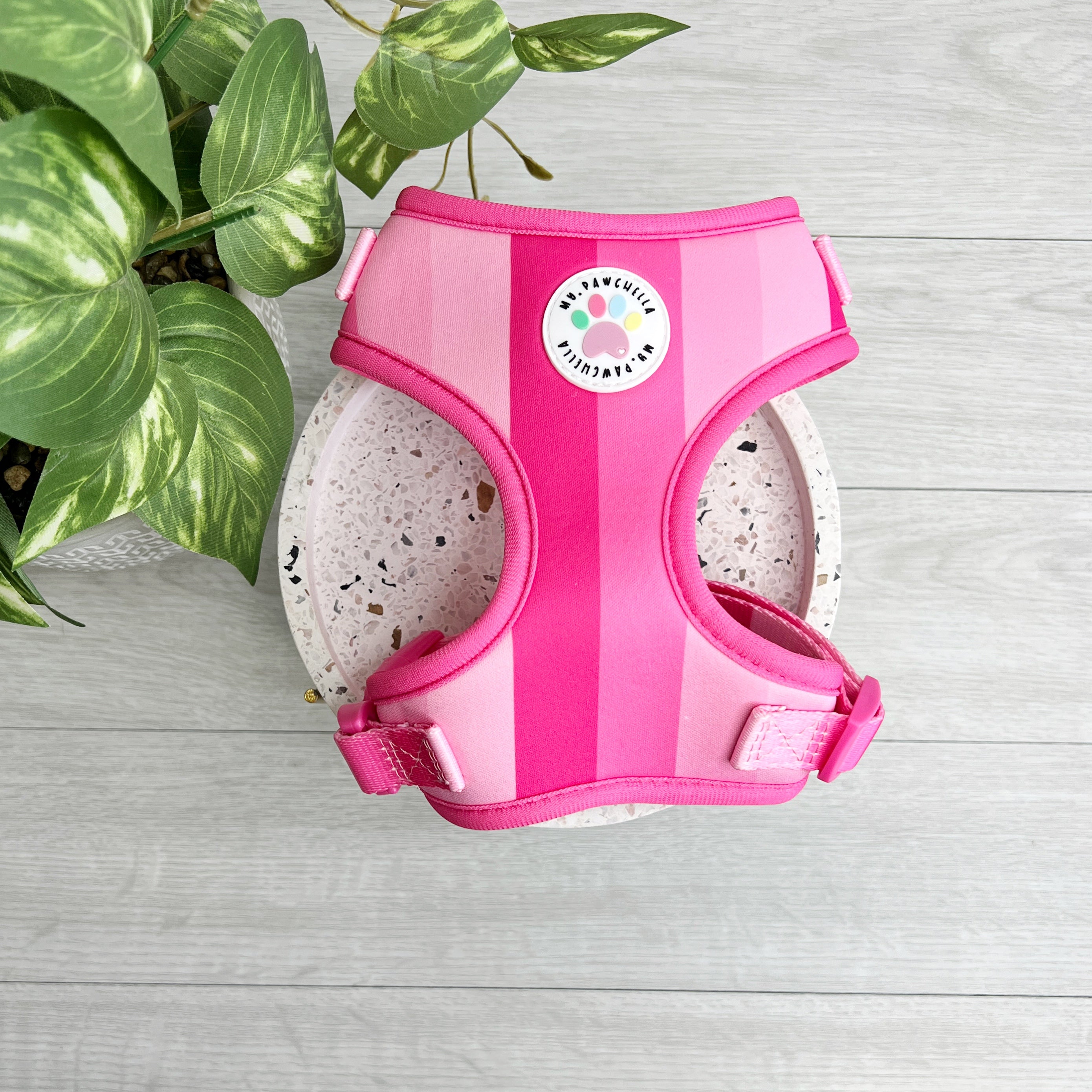 Shades of Barbie pink - Adjustable harness – My.Pawchella