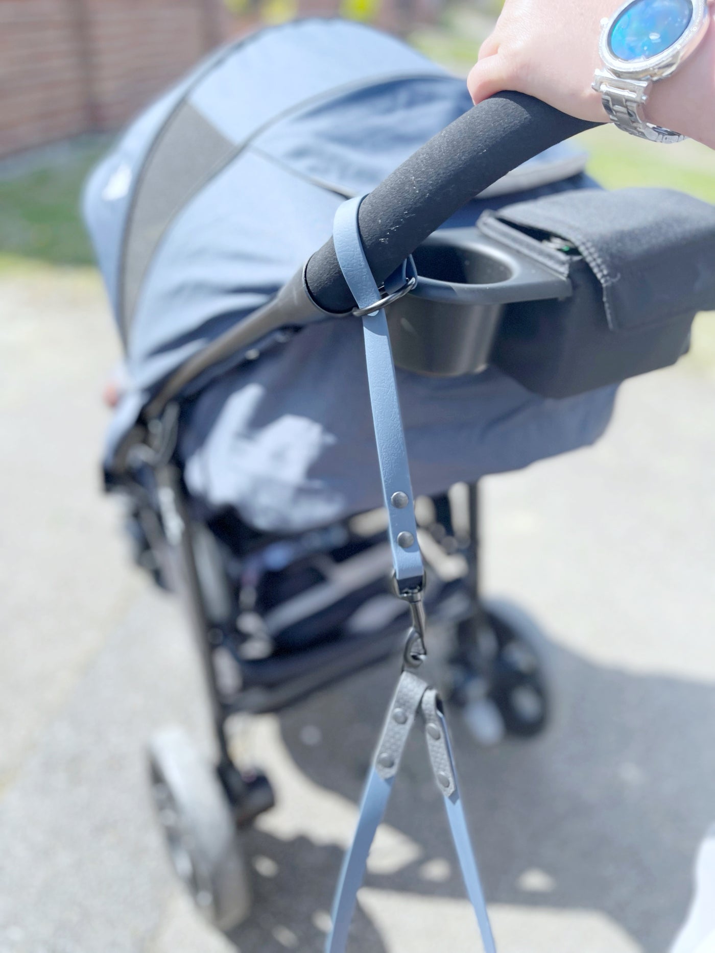 Biothane / coloured webbing Buggy clip (Hands Free) (6405277876393)